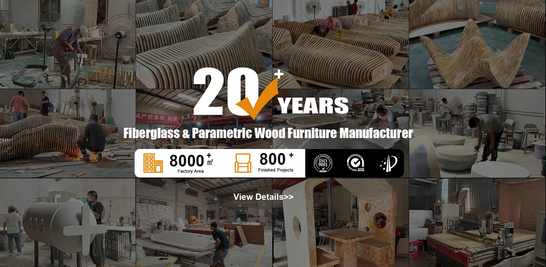 Çin Fiberglas Mebel İstehsalçısı
