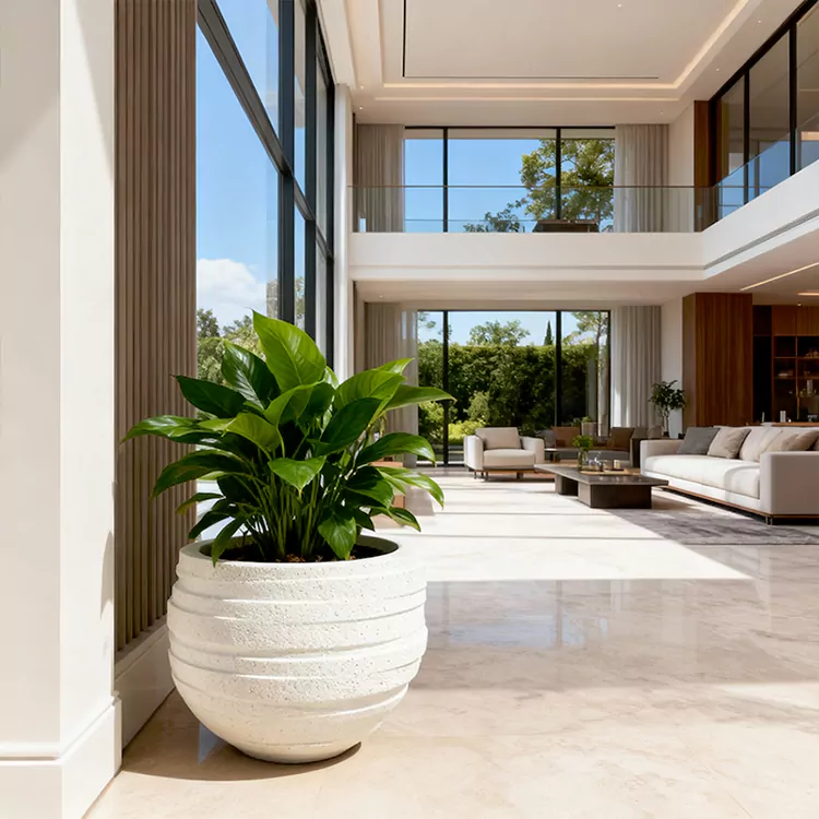 FCustomizable Large Fibreglass Planter