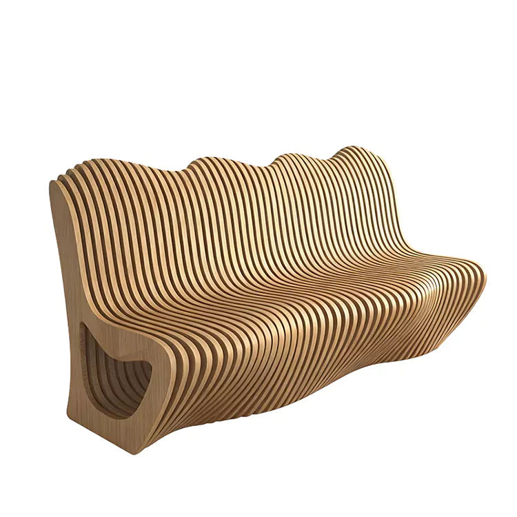 Parametric Wooden Bench