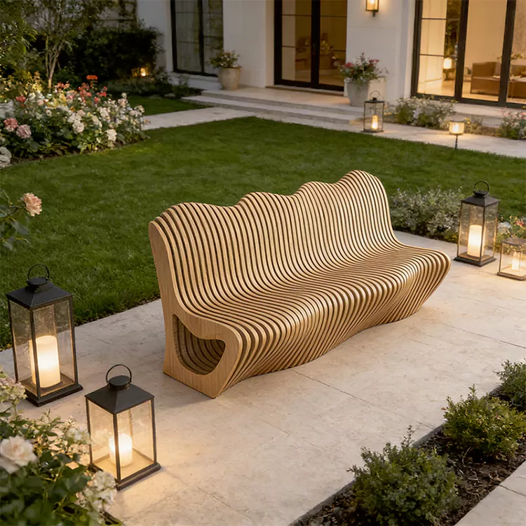 Parametric Wooden Bench